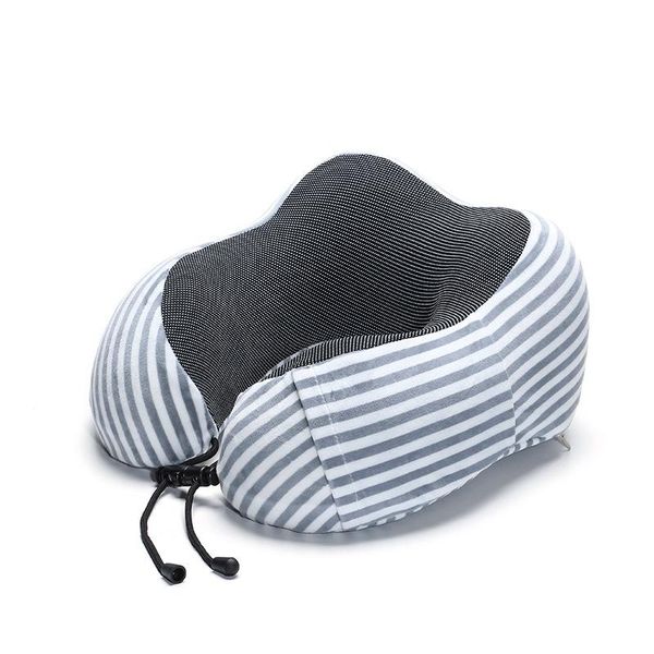 

pillow neck for travel trip head support cervical memory foam orthopedic design cushion fit body curve 7065