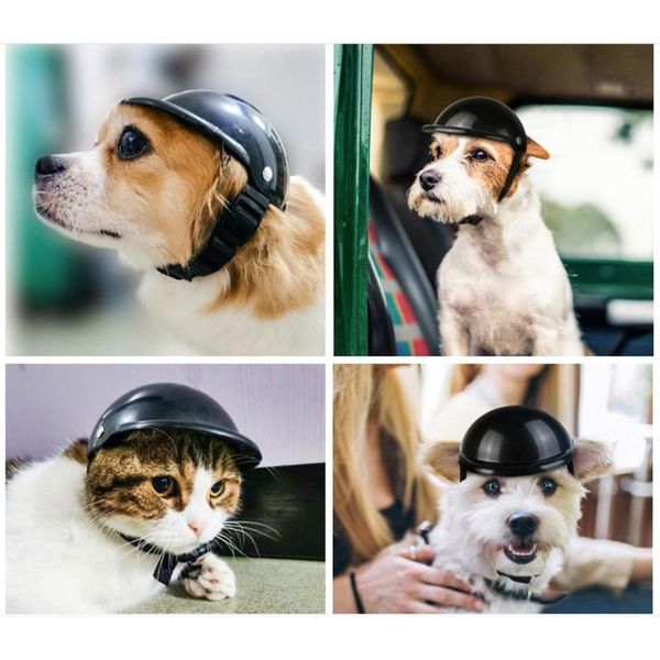 

dog apparel hat cosplay dress up helmets for bike motorcycles cool fashion pet protect safety ridding costume accessories headwear