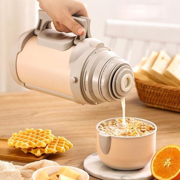 

water bottles outdoors portable vacuum flasks girls travel thermoses large capacity botella termo drinking accessories di50bwb