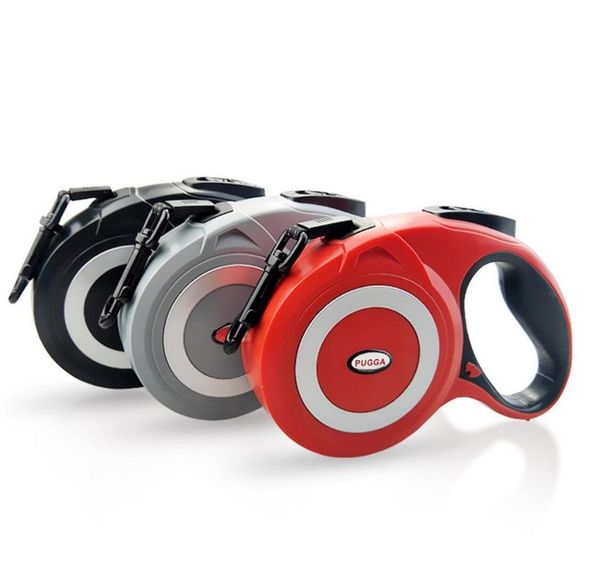 

dog collars & leashes quality design pet retractable chain traction rope large dogs reflective walking belt 3 color