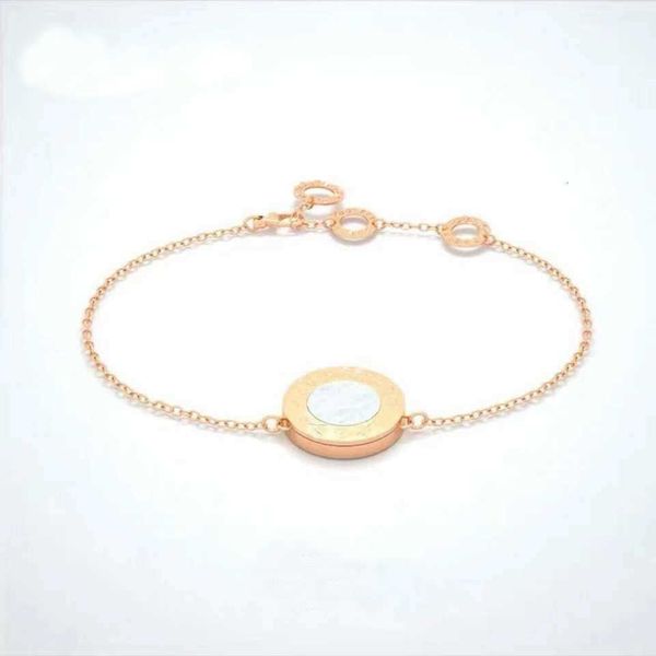 

ladies fashion chain adjustable bracelet one side red agate luxury design jewelry wholesale with original high-end box, Black