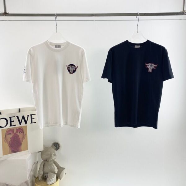 

summer fashion round neck t-shirt pullover hoodie 2021 short sleeve women's men's cotton clothes men's loose casual shorts be