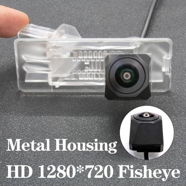 

car rear view cameras& parking sensors hd 1280*720 fisheye metal housing camera for duster 2009~2021 scenic 2 2003~2009