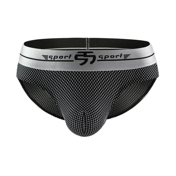 

underpants men underwear soft low waist briefs breathable mens slip cueca male panties wide belt high quality, Black;white