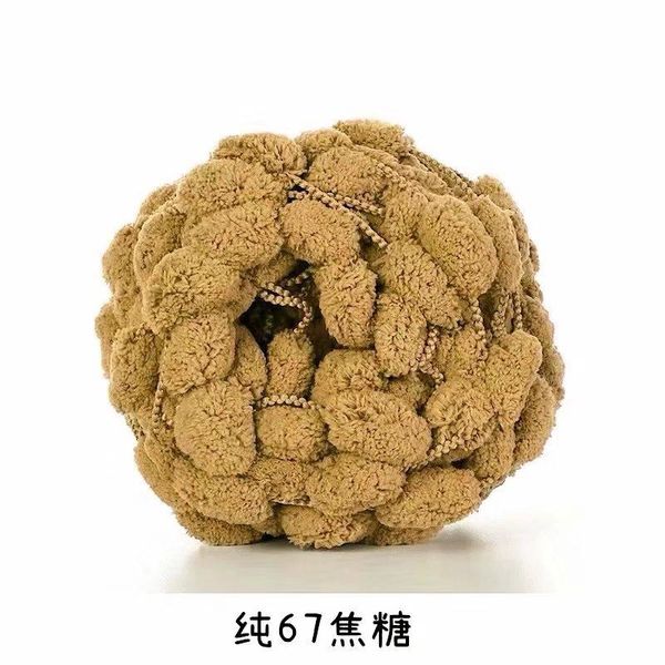 

scarves large ball thread cushion woven blanket hand-woven diy material carpet thick wool crochet cushion-2, Blue;gray