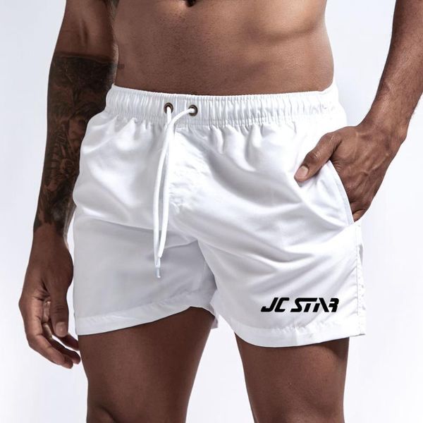 

brand men's beach short swim shorts surfing maillot de bain sport board bermuda swimwear, White;black