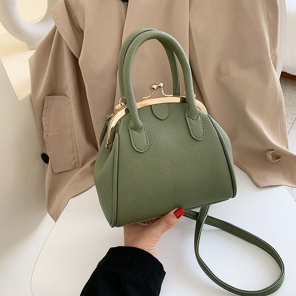 

evening bags texture messenger bag women's 2021 korean fashion handbag casual shoulder shell