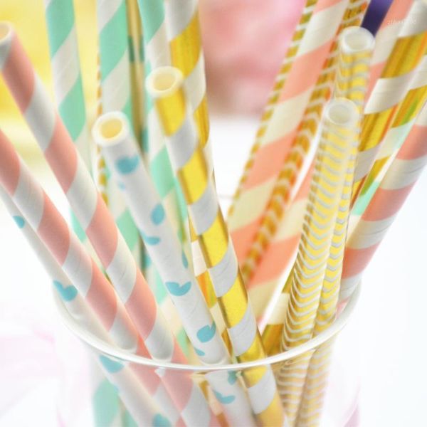 

packaging dinner service 25pc ball girl birthday decoration valentines straw drinking paper straws bachelor party children decorations1