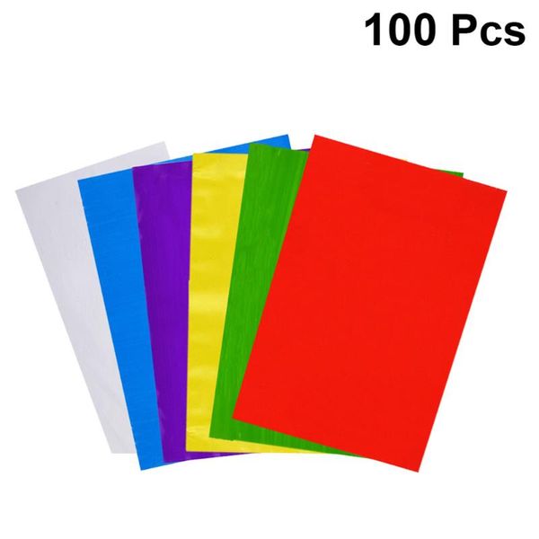 

other arts and crafts 100 sheets transparent colorful sugar packing paper wrapping nougat candy baking cellophane kindergarten diy han