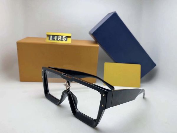 

millionaire sunglasses for 1485 men and women square full frame vintage 1551 shiny gold good sell plated 1547, White;black