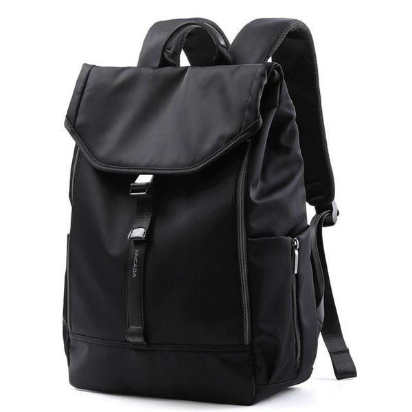 

backpack casual men's waterproof material multi-function large-capacity lightweight fashion outdoor travel student bag