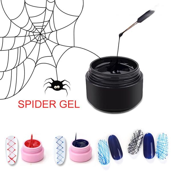 

nail gel spider polish uv gelpolish liner drawing lacquer painting gels color set nails artl accessories, Red;pink