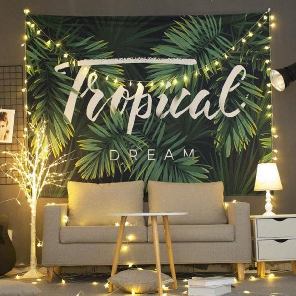 

party decoration wall covering cloth large area internet celebrity background lights wall-mounted room kitchen live