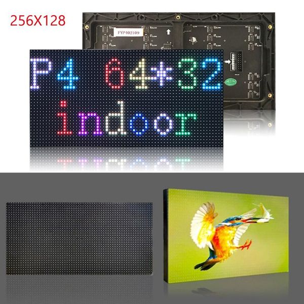 

display module rgb full color 256*128mm indoor 64*32 pixel hd video wall panel led