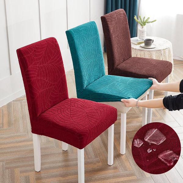 

waterproof chair cover for dining room thick material slipcover protect from pets and kids decoration covers