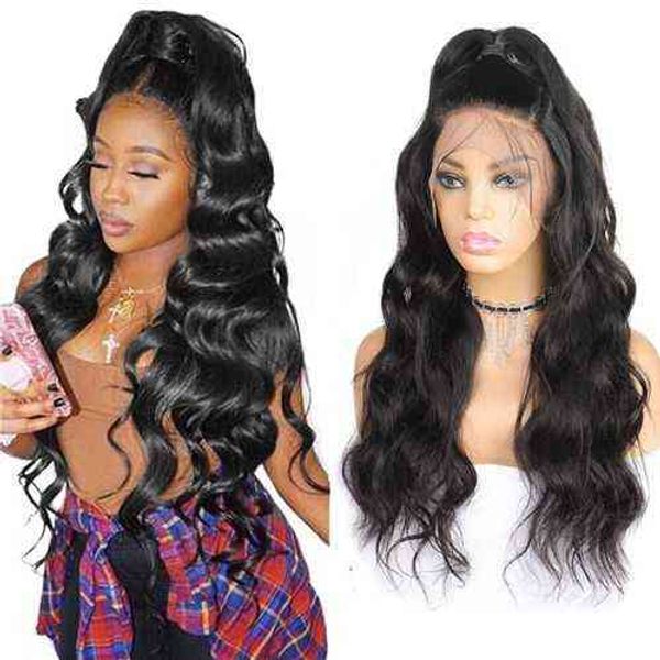 

ishow 28 32 34 40 inch water 150180200% afro kinky loose deep yaki straight lace frontal wig human hair lace front wigs natural color for, Black;brown