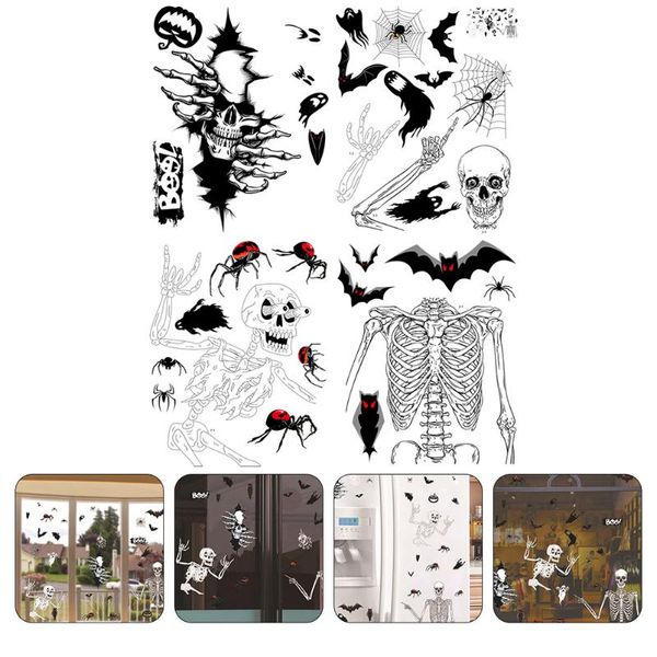 

wall stickers 1 set window sticker festival decorative decal decor