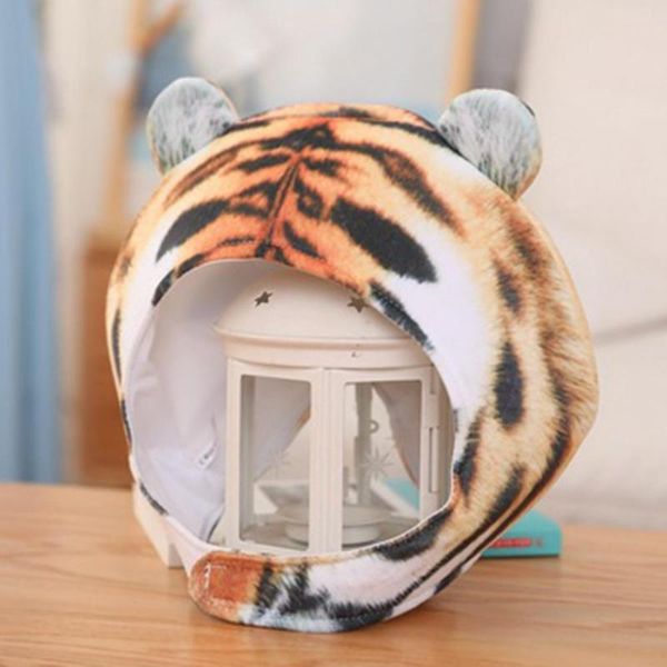 

party hats trendy cute tiger shaped doll headgear pograph prop plush comfortable for decor