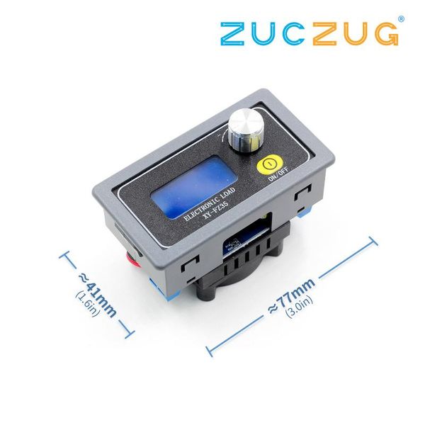 

integrated circuits 35w electronic load adjustable constant current aging resistor battery voltage capacity tester lcd power display