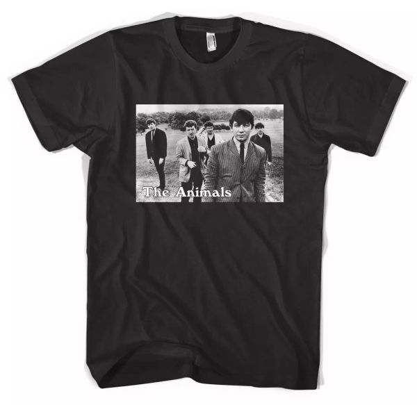 

The animals 60's Rock r&b T-Shirt Unisex all sizes, White;black