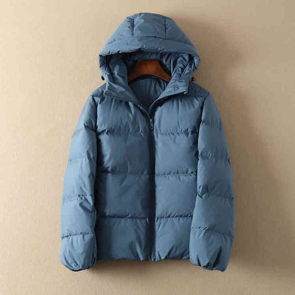 

women's down & parkas ayunsue 90% white duck jacket women hooded autumn winter puffer coat korean womens jackets parka kurtka damska1 c, Black