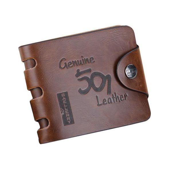 

wallet men fashion mens purse rfid card leather genuine dropshipping wb25, Red;black