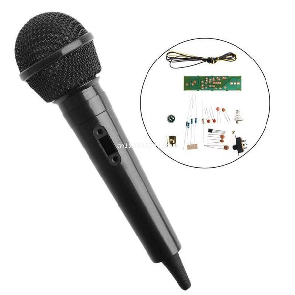 

computer speakers wireless microphone fm kit training electronics production parts diy dropship