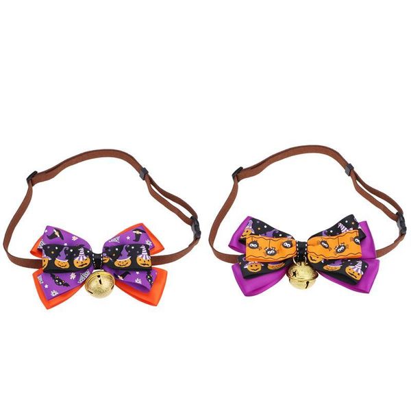 

cat costumes 2pcs halloween pet dog collar necklace supplies