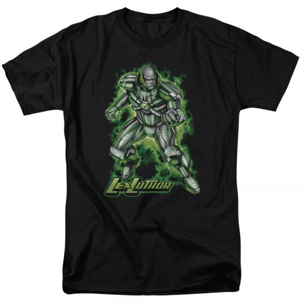 

Superman Kryptonite Powered T-Shirt DC Comics Sizes S-3X NEW, White;black
