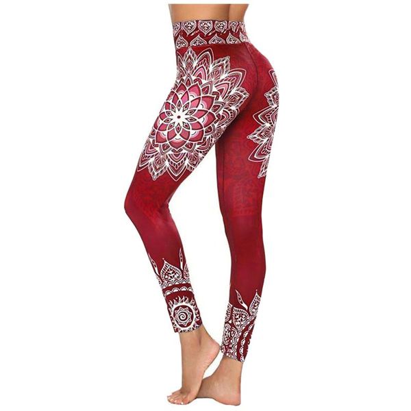 

seamless quick-drying women's print workout leggings fitness sports running leggins athletic pants, Black