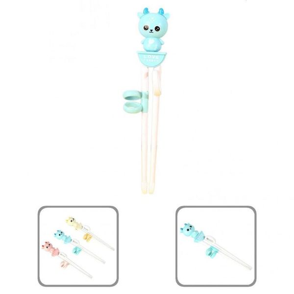 

chopsticks anti-slip abs dishwasher safe baby training tableware for kitchen