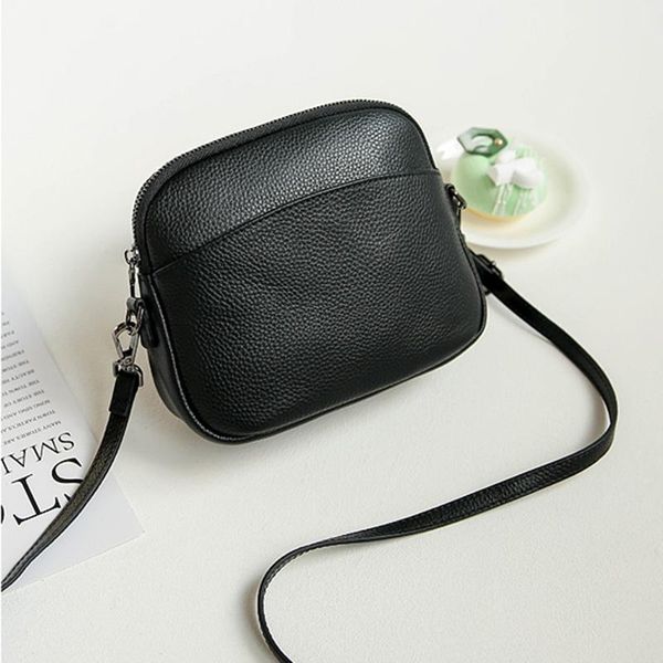 

evening bags women's shoulder bag small casual fashion trend mini leather material lightweight waterproof out shopping messenger