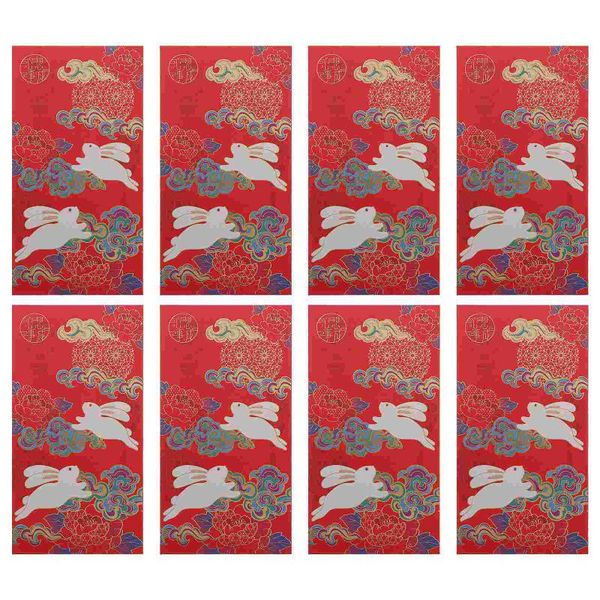 

gift wrap 8pcs chinese style money bags hong bao pockets envelopes