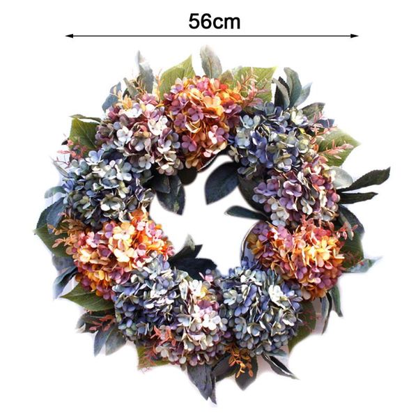 

hanging wreath nature dry flower window door craft party decorations easter wedding chrismas wreaths decorative flowers &