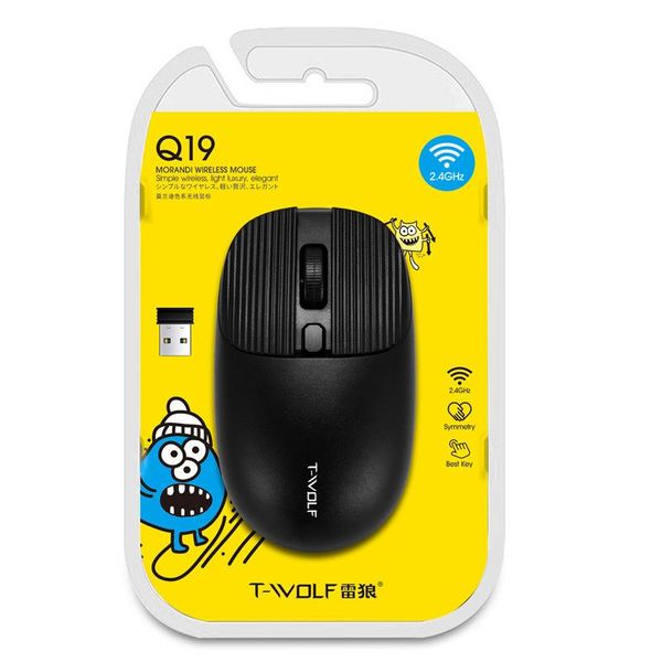 

mice q19 wireless mouse suit for lapaccessories ergonomic design automatic sleep