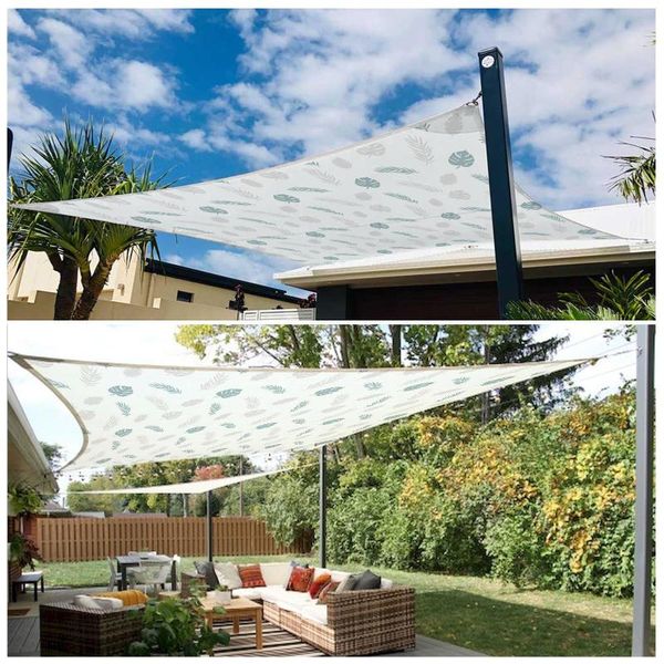 

shade outdoor rectangular sunshade sail uv block awning cover for patio garden waterproof sun home canopy