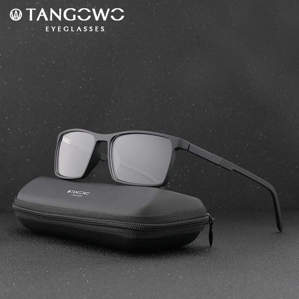 Модные солнцезащитные очки Рамки Tangowo Men Eye Очки Очистить Линза Окружение Оптическое зрелище Myopia ZeroCrust Eyeglasses Chashma