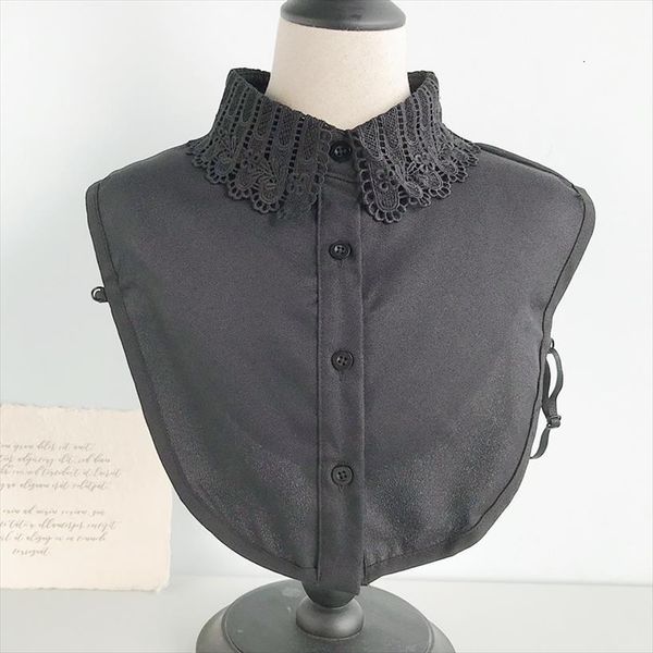 

fashion accessories vintage lace womens shirts solid color leisure and harajuku chiffon blusas feminina, White