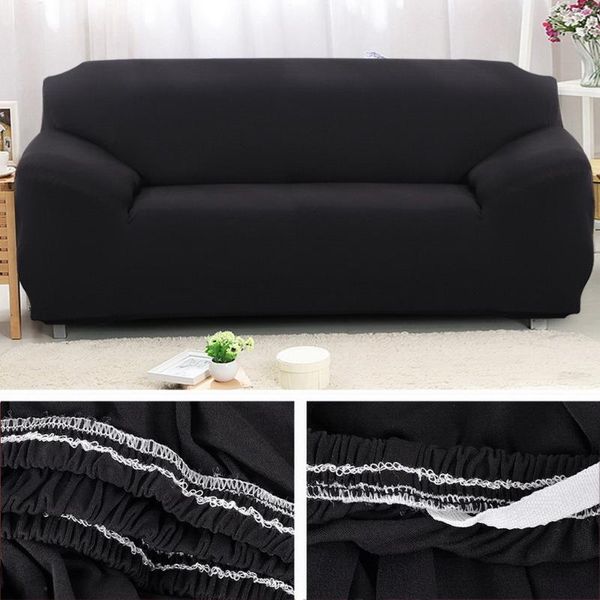 

chair covers 1/2/3/4 seat solid color sofa cover spandex universal modern stretch