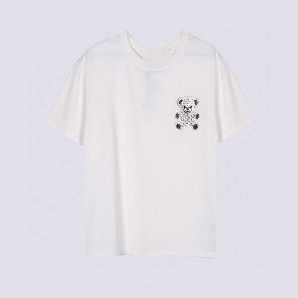

fashion summer men t shirts luxury casual mens designer short sleeves black white tees shirt clothing, White;black