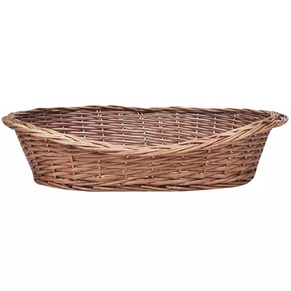 

cat beds & furniture willow dog basket / pet bed natural 50cm wicker design classic medium sized dogs easy to clean and maintain