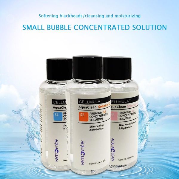 

cleaning 2021 nieuwe aqua peeling oplossing 3 flessen/400ml facial serum hydra voor normale skin snelle verzending