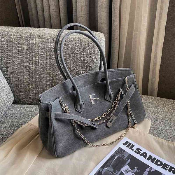 

canvas hand-held one shoulder women's bag