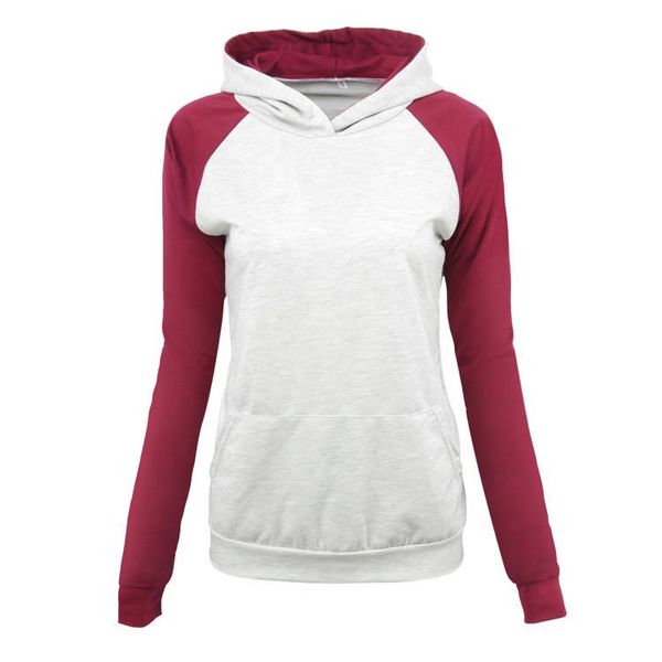 

women's hoodies & sweatshirts women and clothes long sleeve 2021 autumn solid causal over sized street wear patchwork pullovers clothin, Black