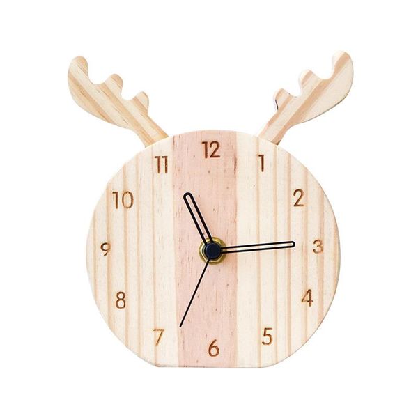 

desk & table clocks nordic silent clock creative cute bedroom kids deskclock classic kitchen horloge living room decoration ed50zz