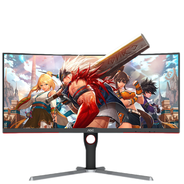 

aoc 30-inch wide-screen wfhd 200hz refresh rate1500r wide color gamut 0.5ms hdr mode 21:9 lifting gaming curved display cq30g3z