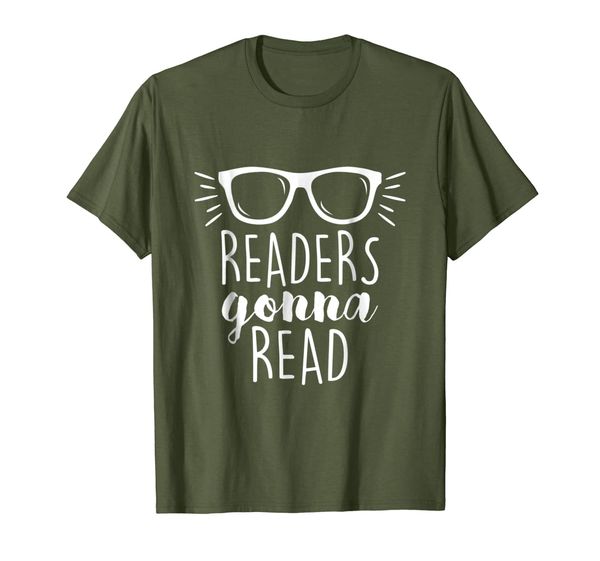 

readers gonna read bookworm reading lovers t-shirts, White;black