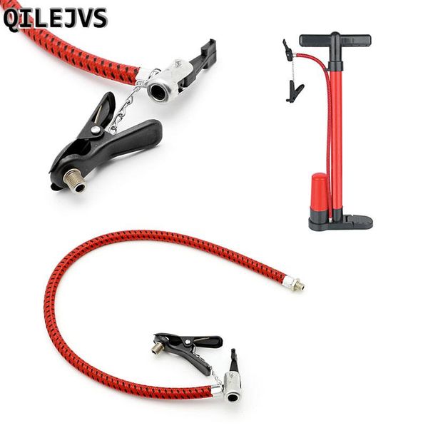 

bike pumps qilejvs tyre hand air pump inflator hose replacement tube rubber for tire