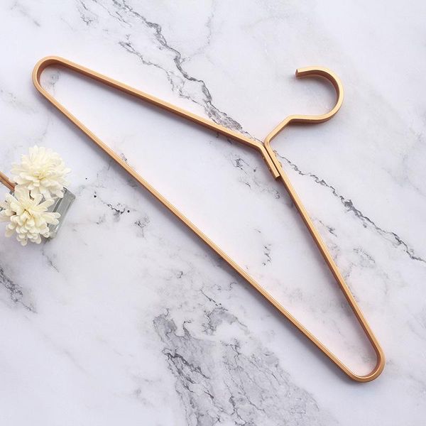 

northern european ins aluminum alloy rack gold large flat line household clothes hanger cabinet drying hangers & racks
