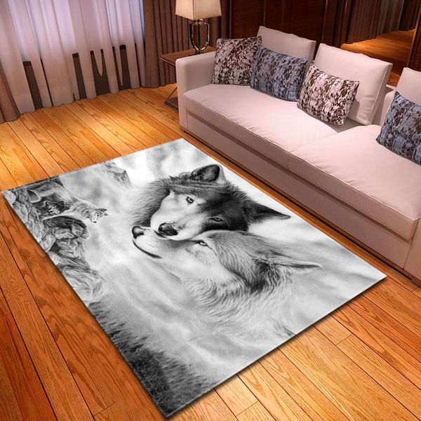 

carpets animal print modern bedroom living room non-slip carpet \ floor mats family decoration